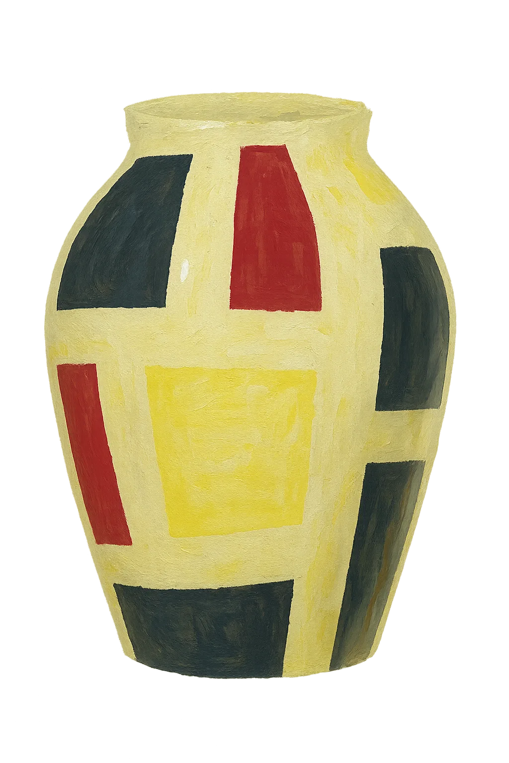 Mondrian Block Vase